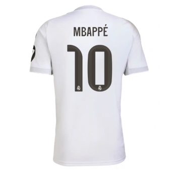 Billige Fotballdrakt Real Madrid Kylian Mbappe #10 Replika Hjemmedrakt 2025-26 Kortermet